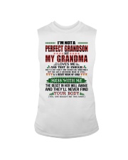 My Grandma Loves Me - Best Gift For Grandson Sleeveless Tee tile