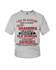 SHE IS MY BEST FRIEND - BEST GIFT FOR GRANDSON Youth T-Shirt front