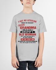 SHE IS MY BEST FRIEND - BEST GIFT FOR GRANDSON Youth T-Shirt garment-youth-tshirt-front-01