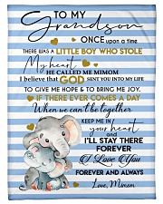 I LOVE YOU FOREVER - GREAT GIFT FOR GRANDSON Small Fleece Blanket - 30" x 40" front