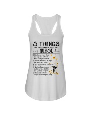 5 THINGS YOU SHOULD KNOW ABOUT THIS NURSE Ladies Flowy Tank tile