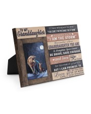 I AM THE STORM - BEST GIFT FOR GRANDDAUGHTER Easel-Back Gallery Wrapped Canvas tile