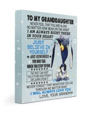 BELIEVE IN YOURSELF - GRANDMA TO GRANDDAUGHTER 11x14 Gallery Wrapped Canvas Prints front