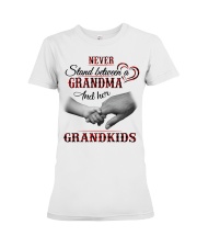 Grandma And Grandkids - Best Gift For Grandma Premium Fit Ladies Tee tile