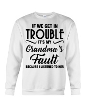 I LISTENED TO HER - LOVELY GIFT FOR GRANDSON Crewneck Sweatshirt tile