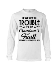 I LISTENED TO HER - LOVELY GIFT FOR GRANDSON Long Sleeve Tee tile