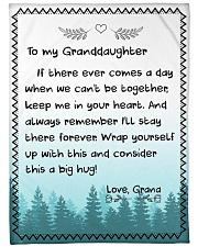 I'LL STAY THERE FOREVER - GRANA TO GRANDDAUGHTER Fleece Blanket tile