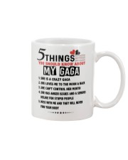 5 THINGS YOU SHOULD KNOW ABOUT MY GAGA Mug tile