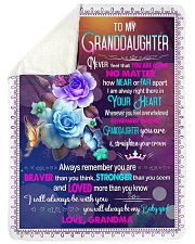 IN YOUR HEART - BEAUTIFUL GIFT FOR GRANDDAUGHTER Sherpa Fleece Blanket tile