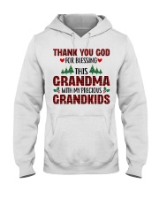 THANK YOU GOD FOR BLESSING - PERFECT GIFT FOR GRANDMA Hooded Sweatshirt tile