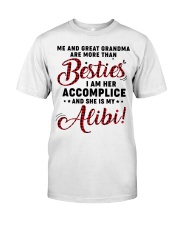 ME AND GREAT GRANDMA ARE MORE THAN BESTIES Classic T-Shirt tile