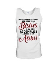 ME AND GREAT GRANDMA ARE MORE THAN BESTIES Unisex Tank tile