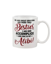 ME AND GREAT GRANDMA ARE MORE THAN BESTIES Mug tile