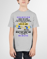 LOTS OF LOVE - SPECIAL GIFT FOR GRANDSON Youth T-Shirt garment-youth-tshirt-front-01