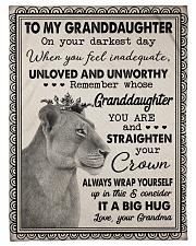CONSIDER IT A BIG HUG- BEST GIFT FOR GRANDDAUGHTER Small Fleece Blanket - 30" x 40" front