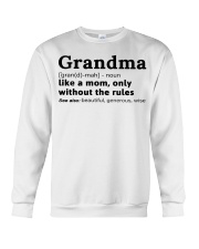 ONLY WITHOUT THE RULES - GIFT GRANDMA Crewneck Sweatshirt tile