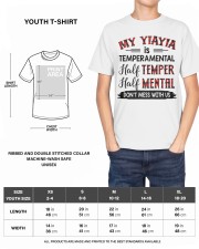MY YIAYIA IS TEMPERAMENTAL - LOVELY GIFT FOR GRANDCHILD Youth T-Shirt custom-t-shirts-youth-lifestyle-front-04