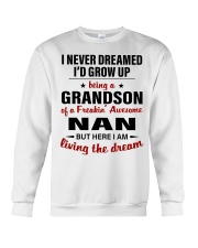LIVING THE DREAM - BEST GIFT FOR GRANDSON Crewneck Sweatshirt tile