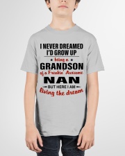LIVING THE DREAM - BEST GIFT FOR GRANDSON Youth T-Shirt garment-youth-tshirt-front-01