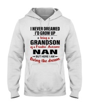 LIVING THE DREAM - BEST GIFT FOR GRANDSON Hooded Sweatshirt tile