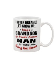 LIVING THE DREAM - BEST GIFT FOR GRANDSON Mug tile