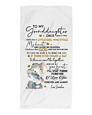 I LOVE YOU FOREVER - BEST GIFT FOR GRANDDAUGHTER Beach Towel tile