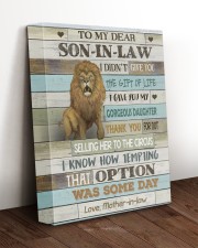 OPTION WAS SOME DAY - BEST GIFT FOR SON-IN-LAW 11x14 Gallery Wrapped Canvas Prints aos-canvas-pgw-11x14-lifestyle-front-17