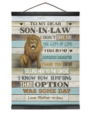 OPTION WAS SOME DAY - BEST GIFT FOR SON-IN-LAW Hanging Canvas tile