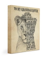 I LOVE YOU - PERFECT GIFT FOR GRANDDAUGHTER 11x14 Gallery Wrapped Canvas Prints front