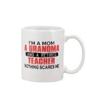NOTHING SCARES - RETIRED TEACHER - MOM - GRANDMA Mug tile