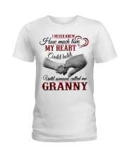 NEVER KNEW HOW MUCH LOVE MY HEART - GRANNY Ladies T-Shirt tile