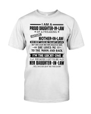 I'M THE LUCKY ONE - GREAT GIFT FOR DAUGHTER-IN-LAW Classic T-Shirt tile