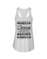 I'M THE LUCKY ONE - GREAT GIFT FOR DAUGHTER-IN-LAW Ladies Flowy Tank tile