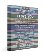 HOW SPECIAL YOU ARE TO ME - LOVELY GIFT FOR GRANDDAUGHTER 11x14 Gallery Wrapped Canvas Prints front