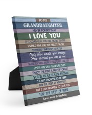 HOW SPECIAL YOU ARE TO ME - LOVELY GIFT FOR GRANDDAUGHTER Easel-Back Gallery Wrapped Canvas tile
