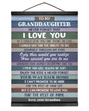 HOW SPECIAL YOU ARE TO ME - LOVELY GIFT FOR GRANDDAUGHTER Hanging Canvas tile