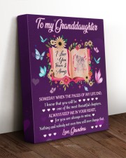 Keep Me In Your Heart - Amazing Gift For Granddaughter 11x14 Gallery Wrapped Canvas Prints aos-canvas-pgw-11x14-lifestyle-front-17