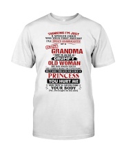 I'M A SPOILED GRANDDAUGHTER OF A CRAZY GRANDMA Premium Fit Mens Tee tile
