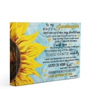 I WISH YOU THE STRENGTH - BABCI TO GRANNDAUGHTER 14x11 Gallery Wrapped Canvas Prints front