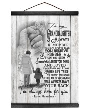 I'M ALWAYS HERE FOR YOU - GRANDMA TO GRANDDAUGHTER Hanging Canvas tile