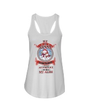 She Is My Alibi - Amazing Gift For Grandkids Ladies Flowy Tank tile