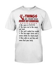 5 THINGS YOU SHOULD KNOW ABOUT MY GRANDMA Classic T-Shirt tile