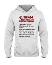 5 THINGS YOU SHOULD KNOW ABOUT MY GRANDMA Hooded Sweatshirt tile