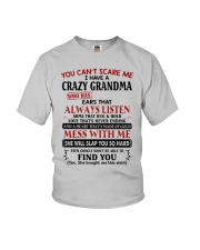 You Can't Scare Me - Amazing Gift For Grandkids Youth T-Shirt front