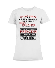 YOU CAN'T SCARE ME - GREAT GIFT FOR GRANDCHILD Premium Fit Ladies Tee tile
