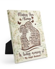 I MISS YOUR EVERYTHING Easel-Back Gallery Wrapped Canvas tile