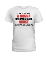 AND A RETIRED - PERFECT GIFT FOR NURSE Ladies T-Shirt tile