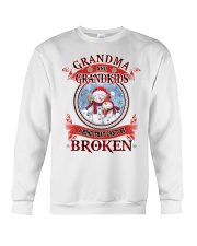 Grandma And Grandkids A Bond That Can't Me Broken Crewneck Sweatshirt tile