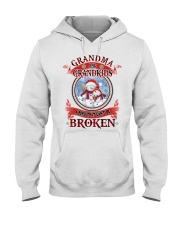 Grandma And Grandkids A Bond That Can't Me Broken Hooded Sweatshirt tile
