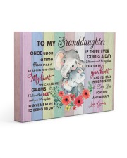 ONCE UPON A TIME - SPECIAL GIFT FOR GRANDDAUGHTER 14x11 Gallery Wrapped Canvas Prints front